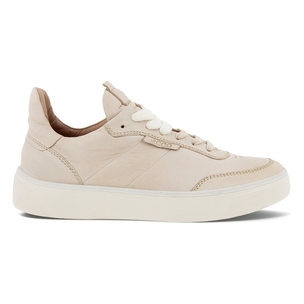 ECCO Womens Sneakers Beige - Street Tray - SZM-542087